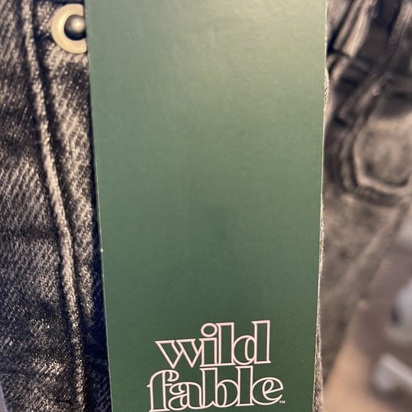 Wild Fable Super High Rise Straight Jean Sz 25 NWT - Picture 5 of 8